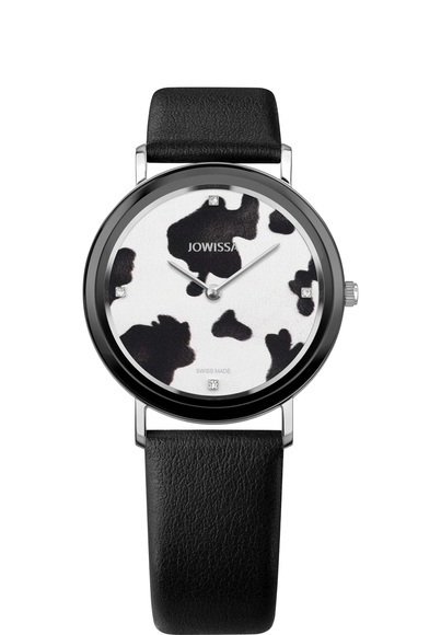 Jowissa AnWy Schweizer Damenuhr J6.318.L Steel / Black / White