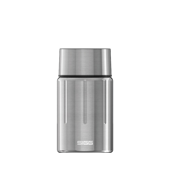 SIGG Thermo-Speisebehälter GEMSTONE SELENITE - FOOD JAR 0,75l aus Edelstahl in silbergrau