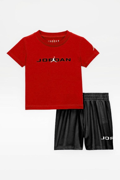 Jordan Baseleine Baby-Set | Black + Red | Baby | 18m