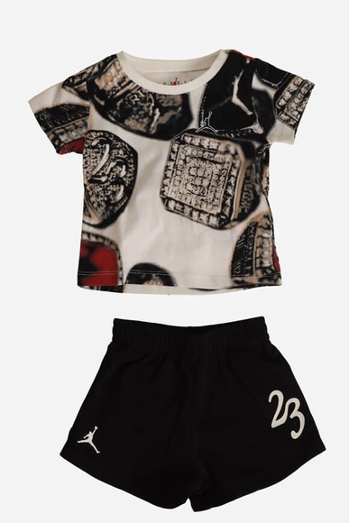 Jordan Baby-Set | Black + Offwhite | Baby | 24m