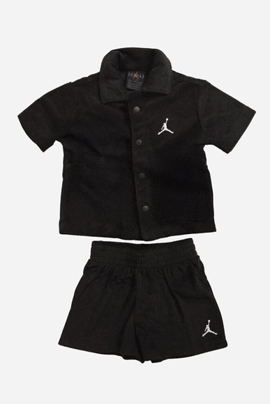 Jordan Frottee Baby-Set | Black | Baby | 18m