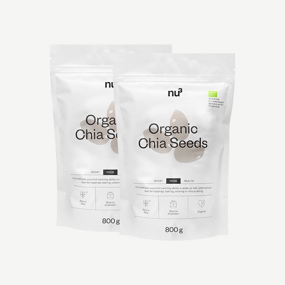 nu3 Bio Chia-Samen 2 x 800 g