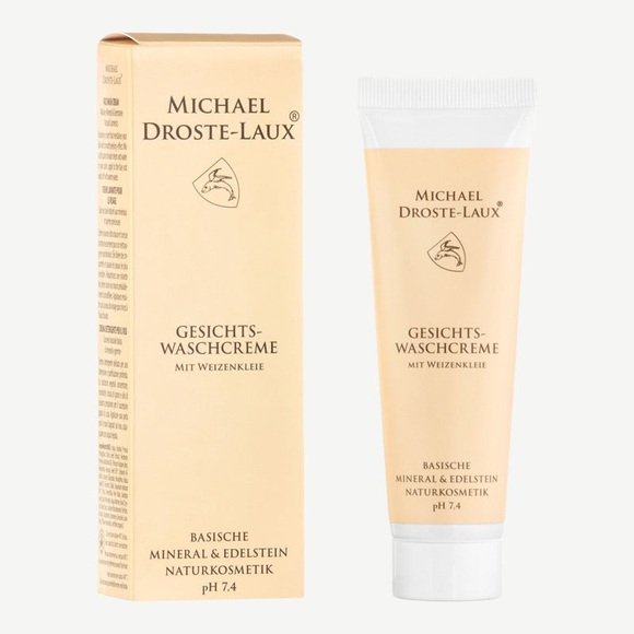 Michael Droste-Laux Basische Gesichts-Waschcreme mit Weizenkleie