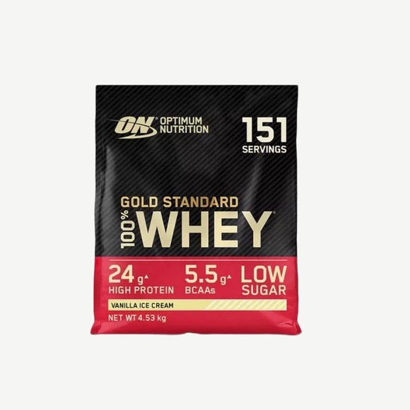 Optimum Nutrition 100 % Whey Gold Standard Vanilla Ice Cream / 4545 g