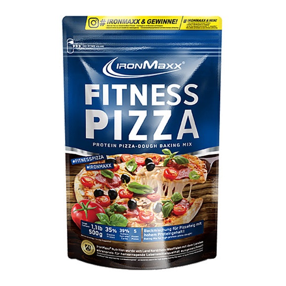 IronMaxx Pizza Backmischung Fitness