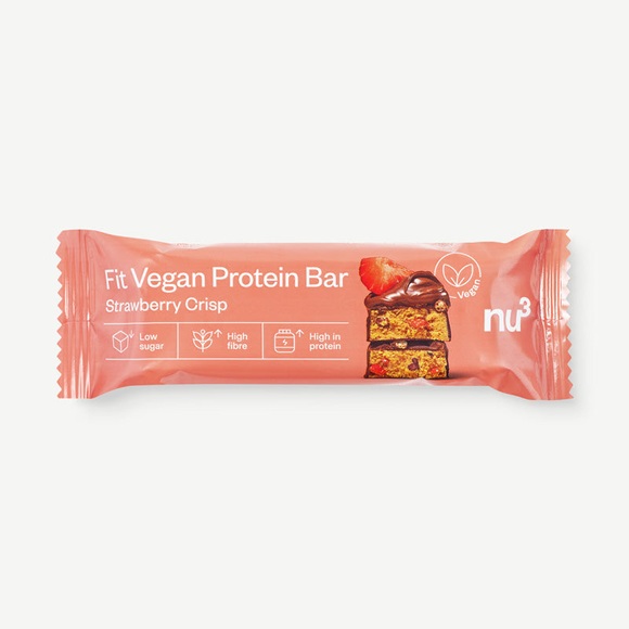 nu3 Fit Vegan Bar Strawberry Crisp / 50 g