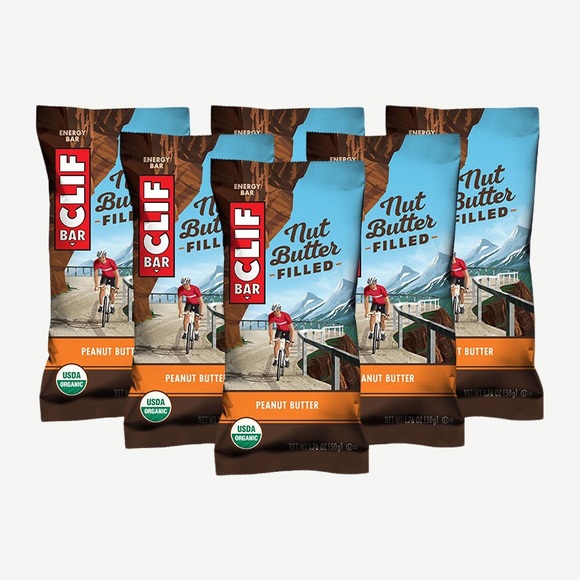 CLIF Bar Bio Nut Butter Filled Peanut Butter / 6 x 50 g