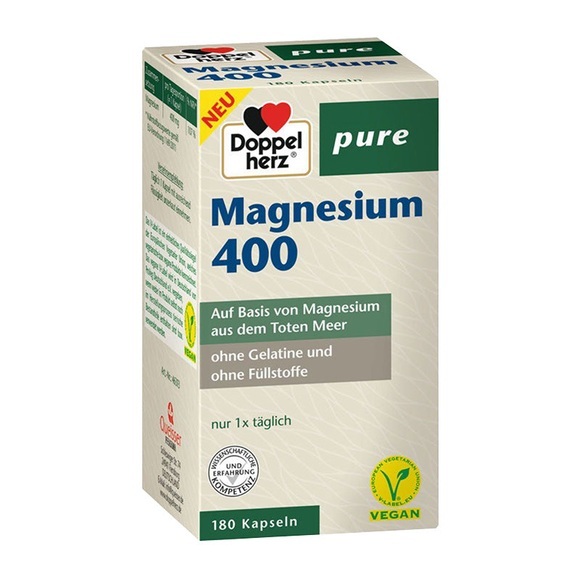 Doppelherz pure Magnesium 400 180 Kapseln