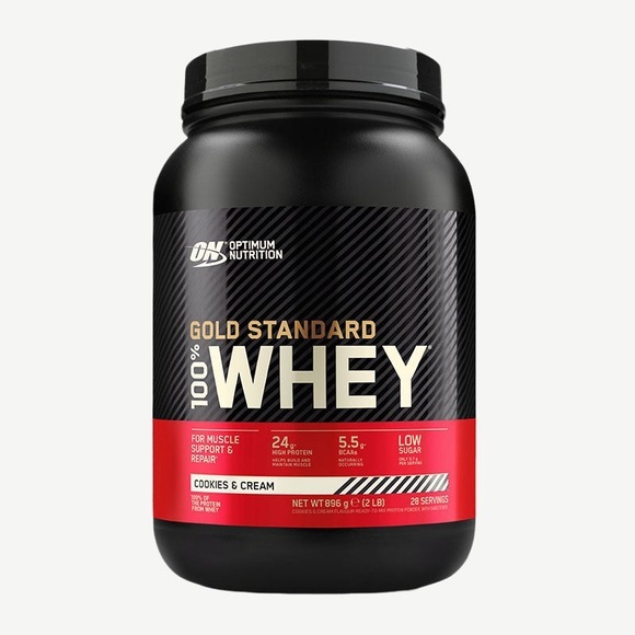 Optimum Nutrition 100 % Whey Gold Standard Cookies-Cream / 908 g