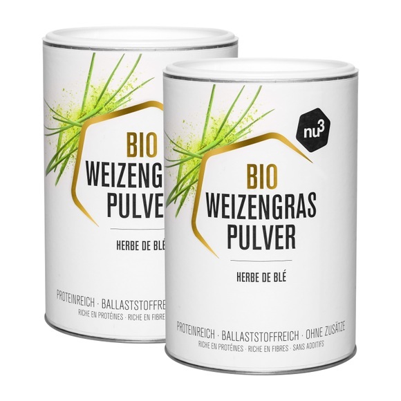 nu3 Bio Weizengraspulver 2 x 270 g