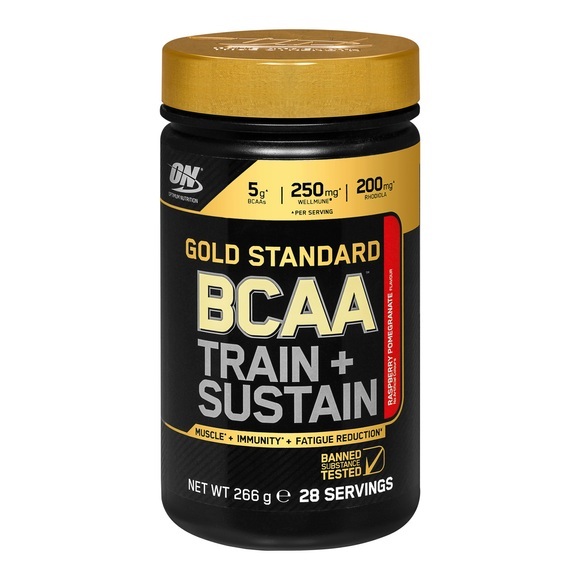 Optimum Nutrition BCAA Train+Sustain Himbeere-Granatapfel