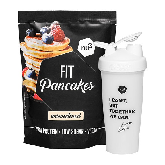 nu3 Charity Shaker + Fit Pancakes