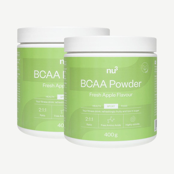 nu3 BCAA Pulver Fresh Apple / 2 x 400 g