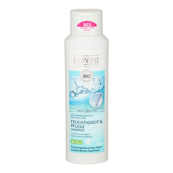 Lavera Basis Sensitiv Feuchtigkeit & Pflege Shampoo 250 ml