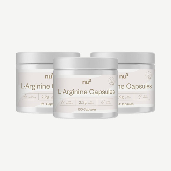 nu3 L-Arginine Kapseln 3 x 160 Kapseln