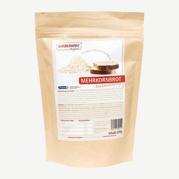 Konzelmann's Original Brot-Backmischung Mehrkornbrot / 370 g