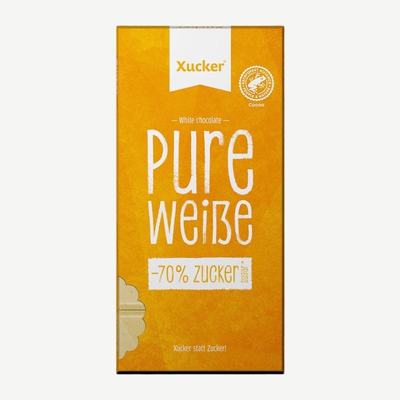 Xucker Weisse Schokolade mit Xylit 80 g