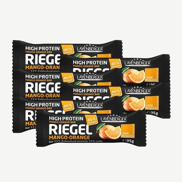 Layenberger High Protein Riegel Mango-Orange / 6 x 35 g