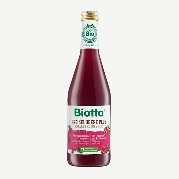 Biotta Bio Preiselbeere Plus, Saft 500 ml