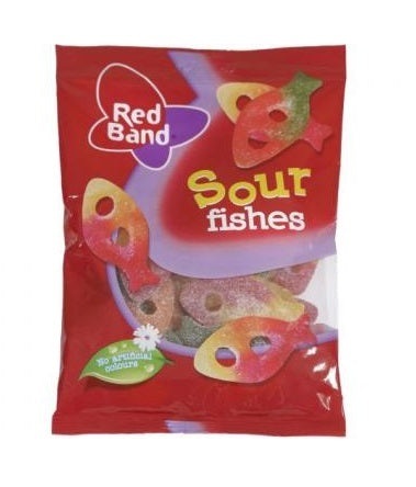 Red Band Gummibonbons Saure Fische