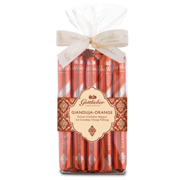 Gianduja-Orange im Säckli à 10 Hüppen - 150g