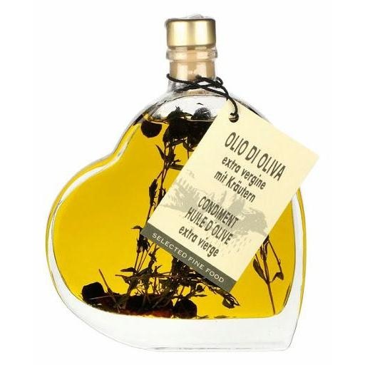 Glasherzen mit Olivenöl - 100ml