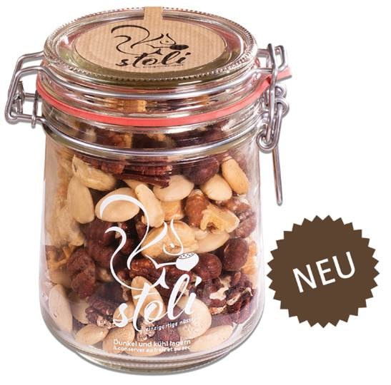 stoli Drahtbügelglas Apéro-Mix ungesalzen (375 g)
