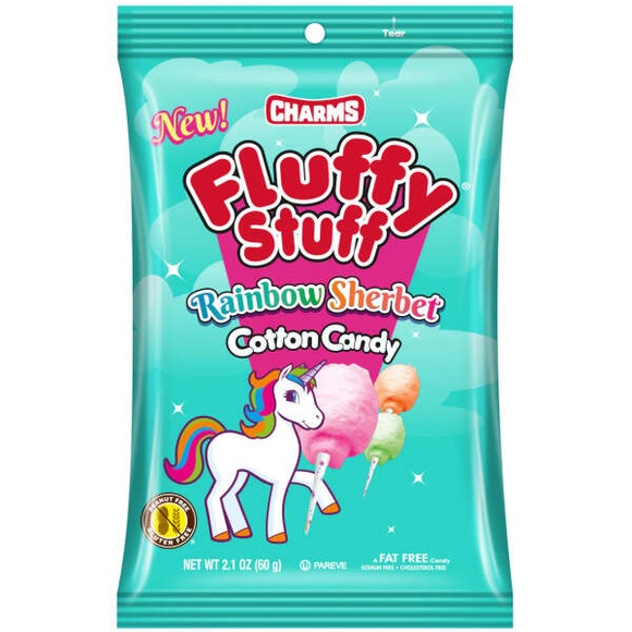 Charms Fluffy Stuff Cotton Candy 71g