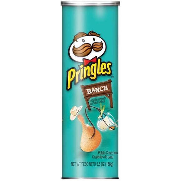 Pringles Ranch Stapelchips mit Ranch-Dressing-Geschmack
