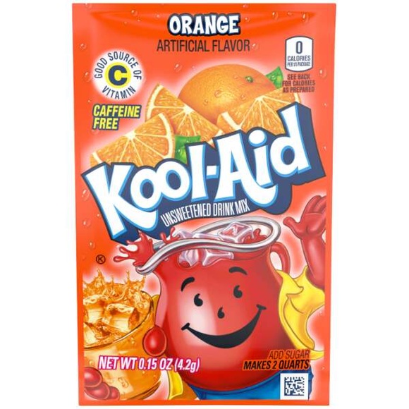 Kool-Aid Bag Orange 4.7g