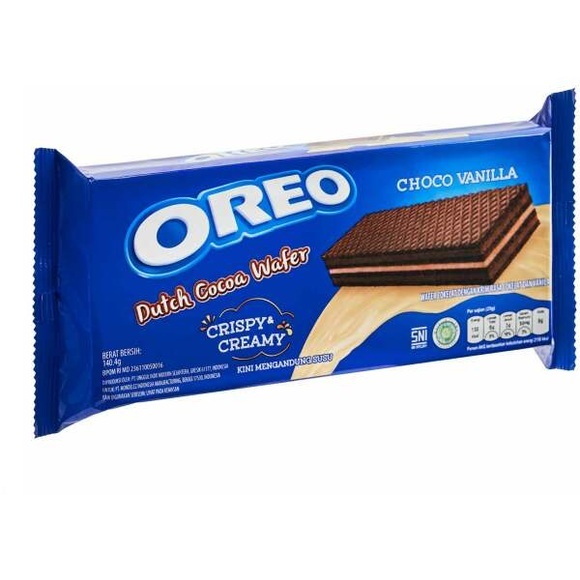 Oreo Dutch Cocoa Wafer Choco Vanilla