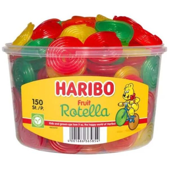 Haribo Rotella Fruit 150 Stück