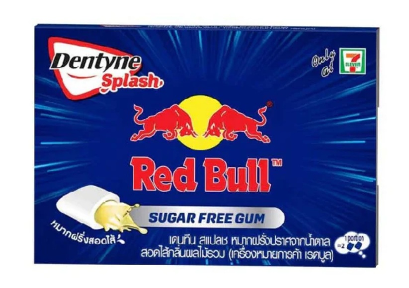 Red Bull Kaugummi Zuckerfrei Dentyne Splash 8 Stück