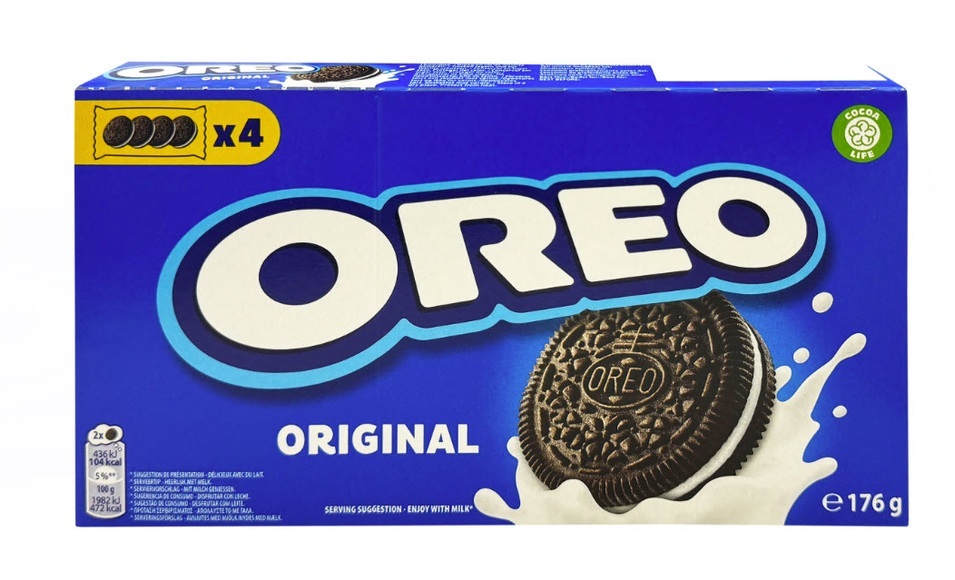 Oreo biscuits choc