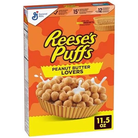 Reeses Puffs Peanut Butter Lovers 326g
