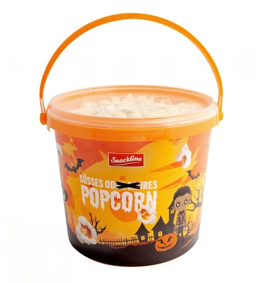 Geisterbahn-Eimer Popcorn süss 250g