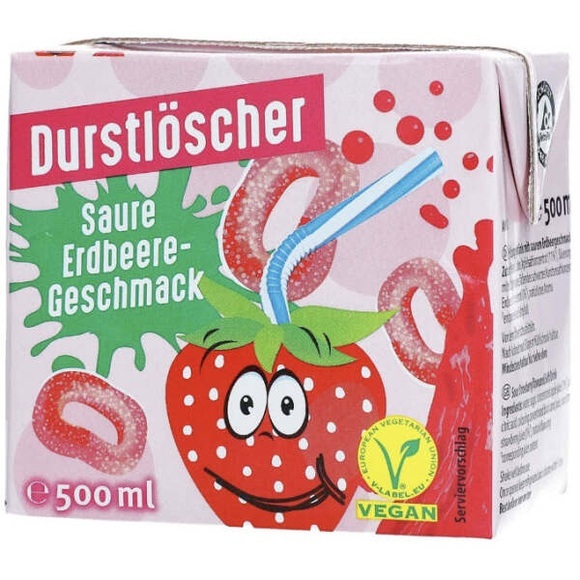 Durstlöscher Saure Erdbeere 500ml