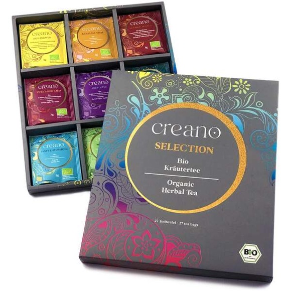 Creano Bio-Kräutertee 27er Mix Geschenkbox