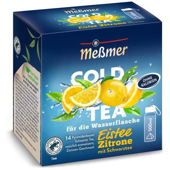 Messmer Cold Tea Eistee Zitrone 14er