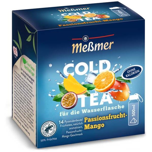 Messmer Cold Tea Passionsfrucht-Mango 14er