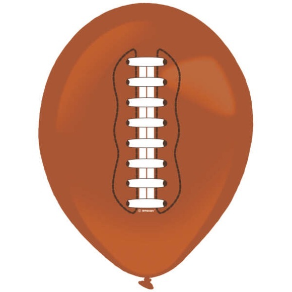 Ballone Touchdown 6 Stück