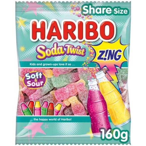 Haribo Soda Twist 176g