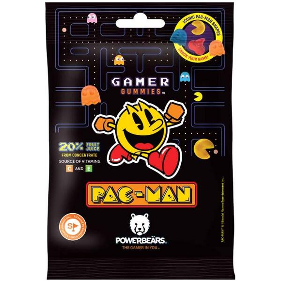 Powerbeärs Gamer Gummies Pac-Man 50g