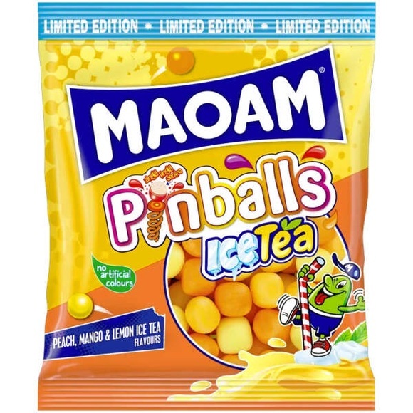 Maoam Pinballs Ice Tea 210g