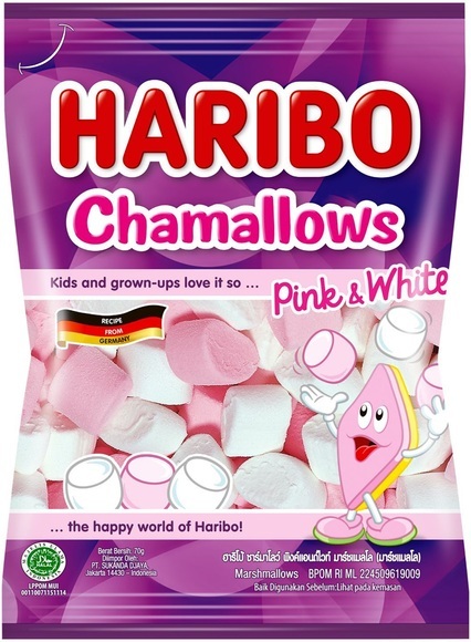 Haribo Chamallows Halal, 70g
