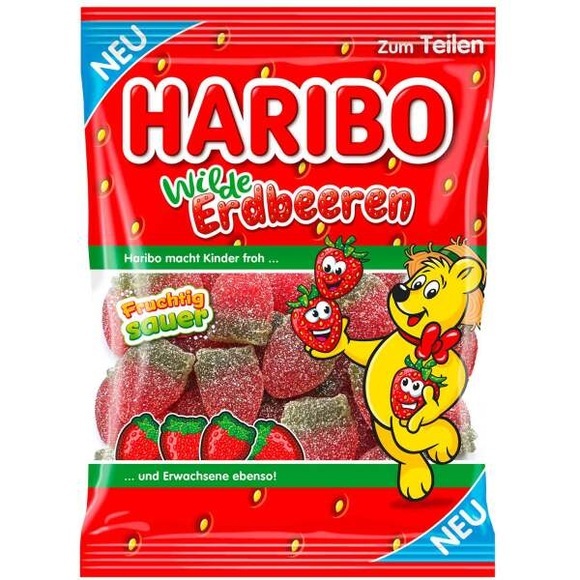 Haribo Wilde Erdbeeren 175g