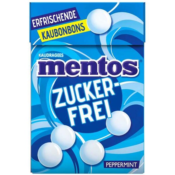 mentos Zuckerfrei Peppermint 45g