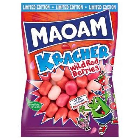 Maoam Kracher Wild Red Berries 200g