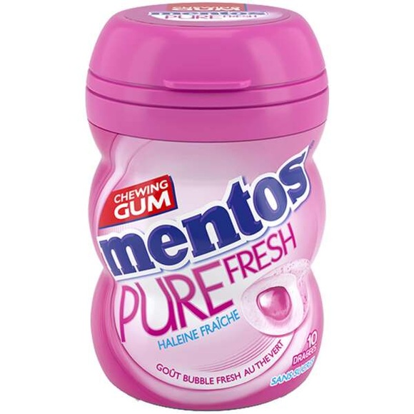 Mentos Gum Pure Nano Fresh Bubble 20g