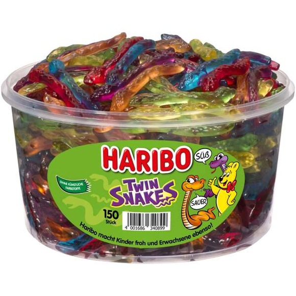 Haribo Twin Snakes 150 Stk.